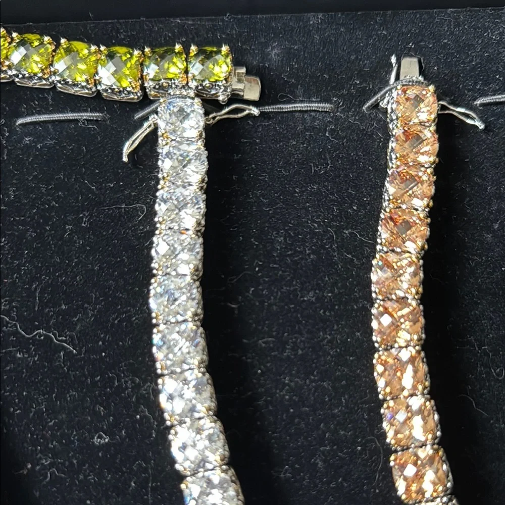 Park Lane CZ signature vintage bracelet. One for sale … white stone!